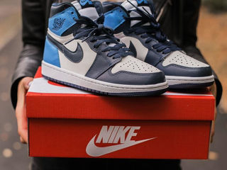 Nike Air Jordan 1 Retro High Blue Unisex foto 3