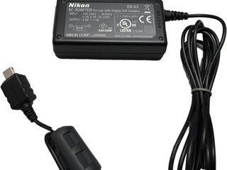 Adaptor camera foto Nikon AC Power Adapter EH-63 for Coolpix S1 S2 S3 Cameras