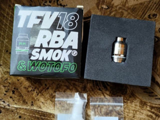 Испаритель для электронной сигареты TFV18 RBA SMOK