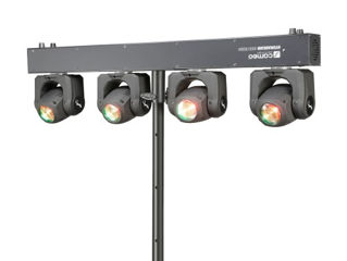 HydraBeam 4000 RGBW Lighting System with 4 Ultra-fast 32 W RGBW Quad LED Moving Heads