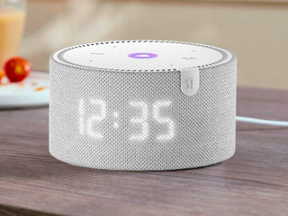 Умная колонка - «speaker yandex station mini with clock yndx-00020g 10w grey»