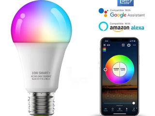 Becuri LED RGB Wifi-Bluetooth foto 2