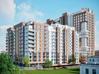 3-х комнатная квартира, 91 м², Рышкановка, Кишинёв