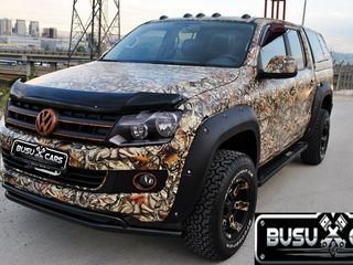 Расширители колёсных арок с выносом 60 мм для Volkswagen Amarok 2010+ foto 4