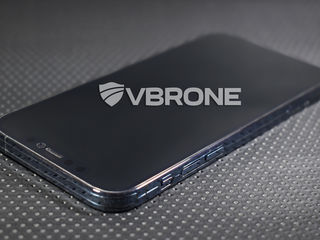 Iphone 15, 15 pro, 15 pro max folia bronata din silicone