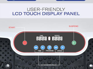 Placa fitness cu vibratii Вибрационная платформа массажер foto 8