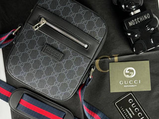 Мужская сумка мессенджер Gucci фото 1