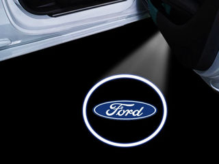 Логотип подсветка двери Ford logo foto 1