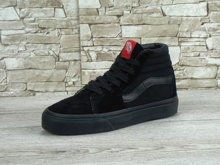 Vans SK8 All Black Unisex без/c мехом, cu blana foto 2