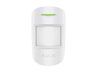 Ajax Wireless Security Motion Detector "Motionprotect Plus", White, Microwave Sensor foto 1