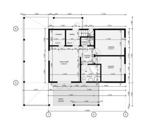 Семейный дом 140 м2. Строим СИП дома в Молдове по доступной цене за 21 день. foto 2
