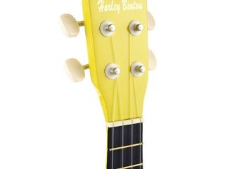 Ukulele Harley Benton UK-12 Yellow. Livrare în toată Moldova, plata la primire. foto 4