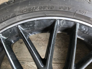 Jante cu anvelope Bridgestone 235/40 R19  pentru Audi foto 3