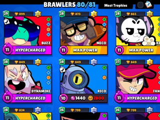 Vând cont de brawl stars og foto 2