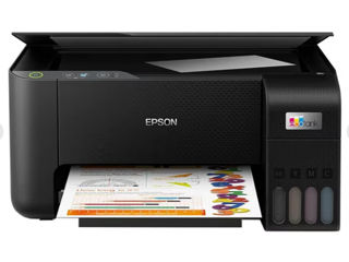 Multifunctional inkjet color Epson EcoTank L3271 CISS, A4, USB, Wi-Fi,Imprimare, Copiere, Scanare foto 3