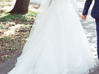 Свадебное платье размер S foto 4