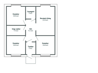 Продам 4 дома построенные по системе пасивного дома площадью 92 м2 каждый с участком 3 сотки! foto 2