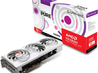 Sapphire PURE Radeon RX 7700 XT WHITE 12GB GDDR6 192Bit