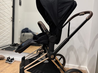 Se vinde Cybex Priam Rose-gold, deep black