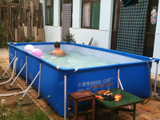 Vând piscina Bestway + cu pompă de filtrare 400x211x81cm 5700l  - livrăm, credităm !!! foto 8