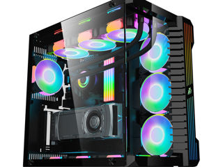 new / Корпуса 1STPLAYER сarcase PC, аквариумы RGB Case Mesh / Deco foto 13