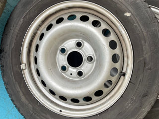 Jante tabla cu cauciucuri Continental 205/65 R16C foto 2