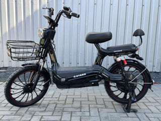 Bicicleta electrica E Bike 7 Stars Negru - livrare-credit foto 1