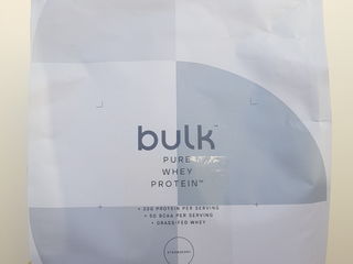 Proteina engleza din Marea Britanie de la compania Bulk - proteina marca Bulk - 1 kg / 2.5 kg / 5kg foto 6