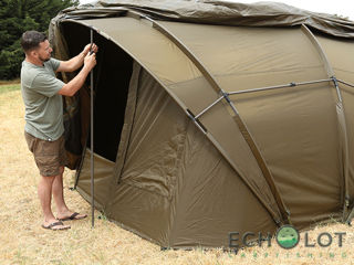 Большая карповая палатка FOX R-Series 2-Man XL + накидка для холодного времени- 550 euro foto 7