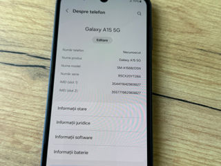 Samsung A15 4/128gb ca nou ! Folosit 2saptamani foto 5