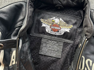 Кожаная куртка harley davidson foto 3