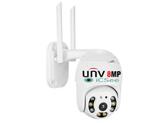 8MP UHD Camera Rotativa WiFi externa cu monitorizare de la Smartfon foto 1