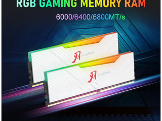 KingBank DDR5 Rgb Hynix 2*16gb 6000mhz 1.4v Cl30 [nou,cutie] foto 7