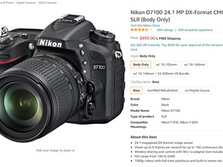Nikon D7100 24.1 MP DX-Format CMOS Digital SLR в отличном состоянии! foto 6