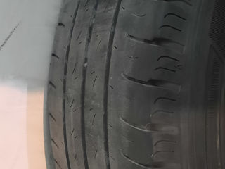 4 roti diskuri+anvelope Goodyear de vară. 2019. 215/65 R 16 C. Diskurie 5/120 . foto 7