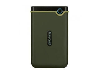 Transcend StoreJet 25M3G Slim 2TB Military Green - всего 1829 леев!