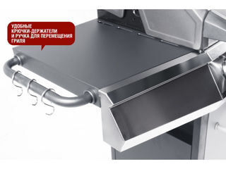 Газовый гриль Esprit-41B SG  gratar gaz grill bbq steik steak коптилка foto 8