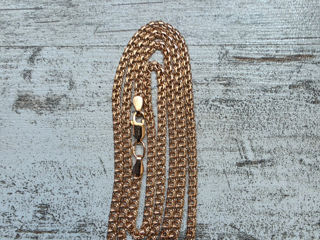 Aur lant bismarc proba 585 aur rusesc 10.80 grame lungimea 60 cm foto 5