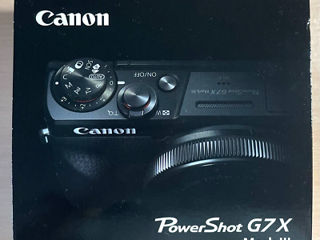 Nou Canon PowerShot G7 X Mark III , Garantie 2 ani.