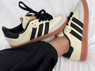 Adidas Samba Light Beige/Black Women's foto 4