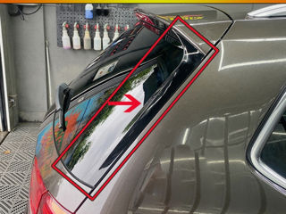 Vw passat b8  universal spoiler  sticla