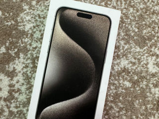 Iphone 15 Pro Max 256gb Natural Titanium Sigilat  Original  Garantie Apple  Neverlock Orice Sim