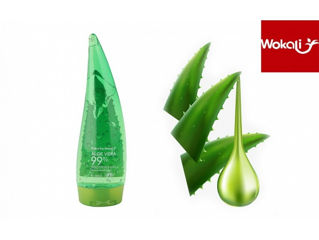 Гель с алое для лица и тела Aloe Vera 260 мл Wokali