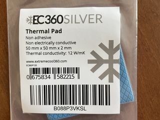Продам термопрокладки! EC360Silver 12W/mK