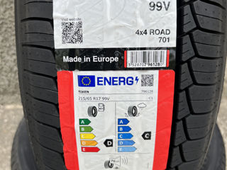 2 шины/ 2 anvelope 215/65 R17 Riken 4x4 Road 701 (Michelin Group)/ Доставка, livrare toata Moldova foto 2