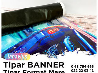 Tipar banere, baner oracal, mesh printare direct de la producator. Банер оракал печать foto 3