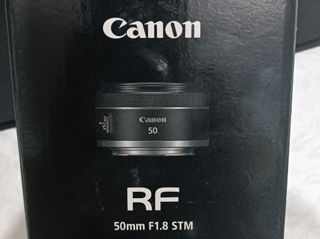 Продаю объектив Canon RF 50mm 1.8 STM в отличном состоянии