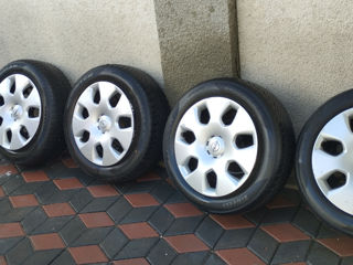 Se vind 4 roti diametru 205/60  R 16 merg la Opel astra j M+s si calpacele foto 4