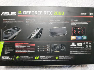 Видеокарта Asus DUAL-RTX2060-O6G, GeForce RTX 2060/ 6 ГБ foto 2