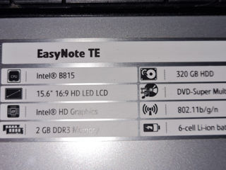 Packard Bell EasyNote TE foto 2